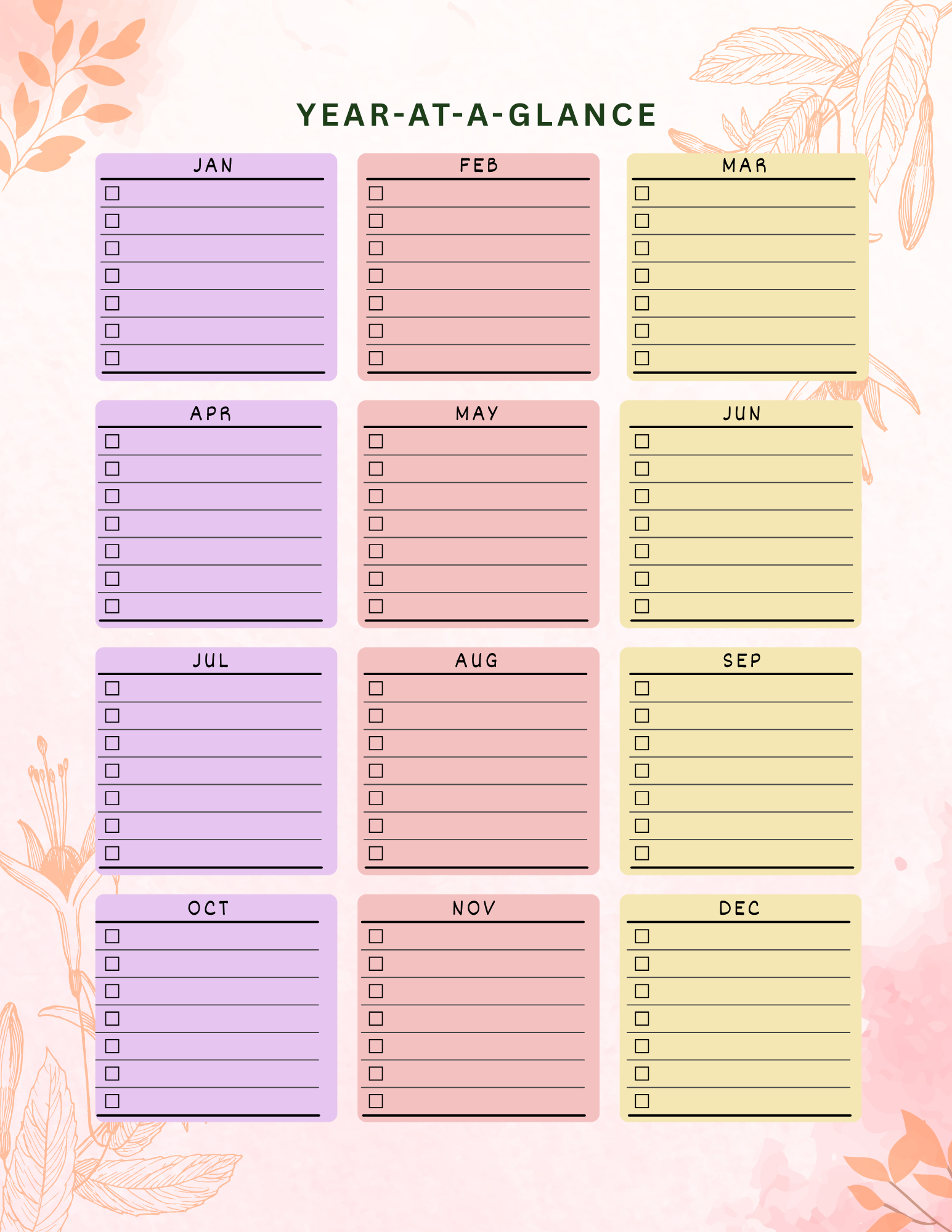 2026 ADHD Cleaning Planner – Printable & Editable PDF for Organized Home